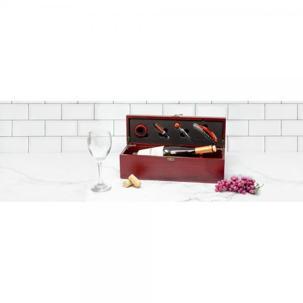 Wine Box with 4 Tools