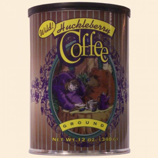 Wild Huckleberry Coffee Tin