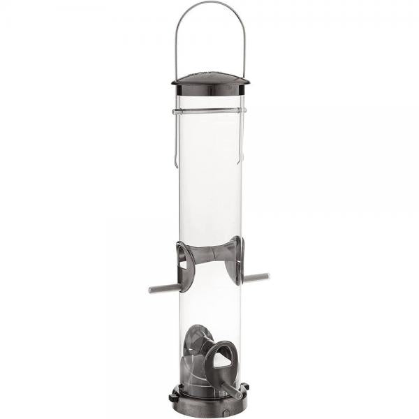 Seed Tube Medium Brushed Nickel Quick Clean Base