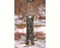 Seed Tube Small Antique Brass Quick Clean Base