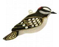 Downy Woodpecker Ornament