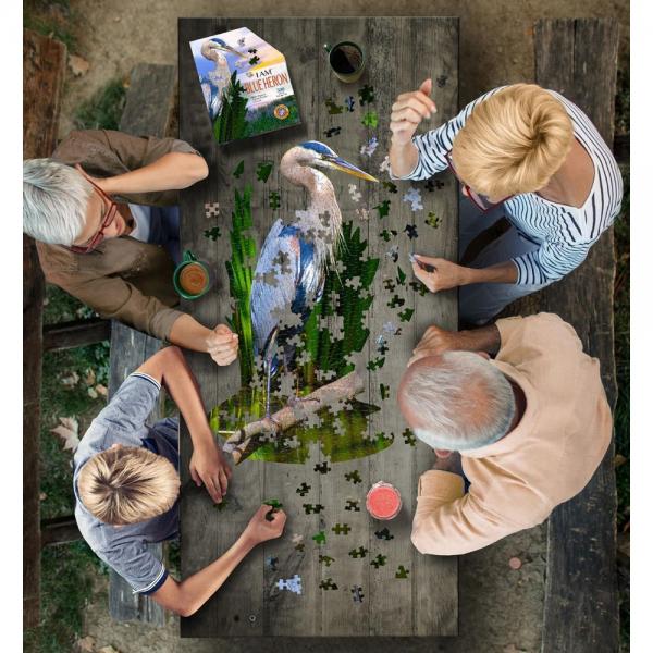 I am Blue Haron 300 Piece Puzzle