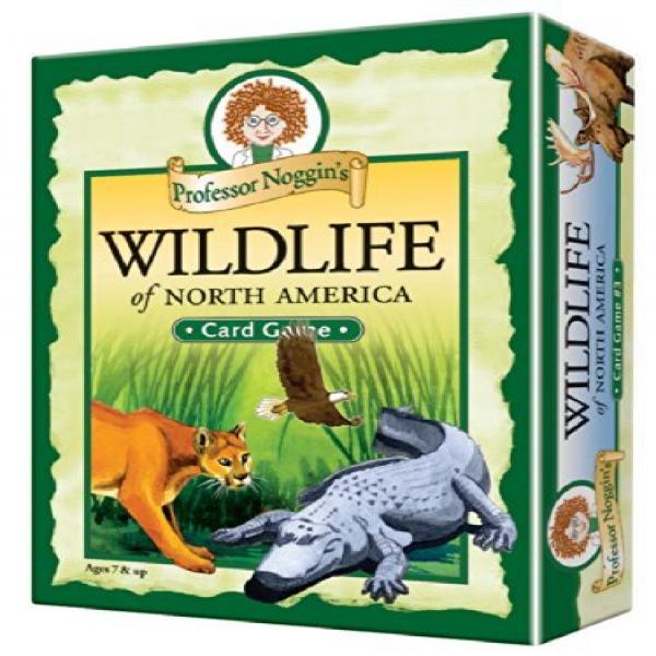 Professor Noggin Wildlife of North America Card Game