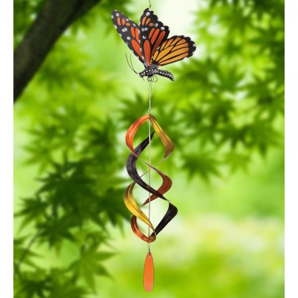 Hanging Wind Spinner Monarch