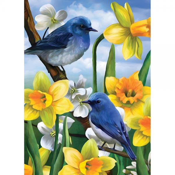 Montain Bluebirds Puzzle 1000 pcs