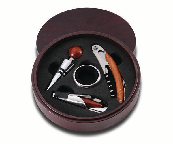 Round Box with 4 Tools