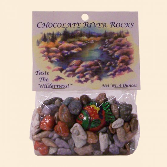 Chocolate River Rocks w/1Choc. Fish