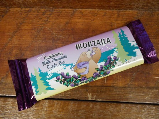 Huckleberry Milk Chocolate Candy Bar