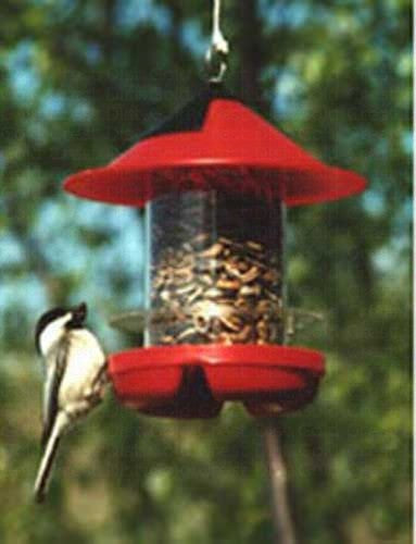 Beck's Chickadee Feeder Red