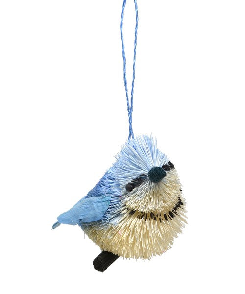 Blue Jay Brushart Ornament