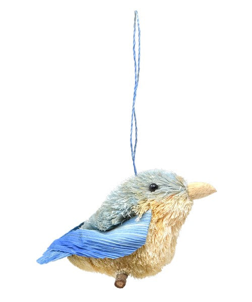 Bluebird Brushart Ornament