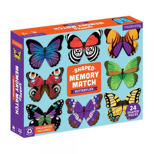 Butterflies Shaped Memory Matching Game