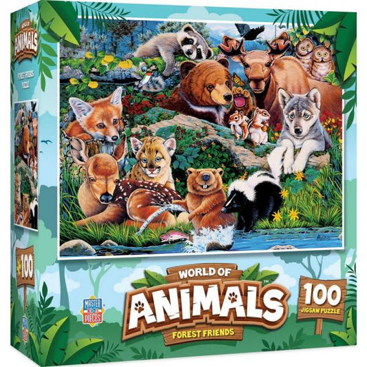 Forest Friends Puzzle 100pc