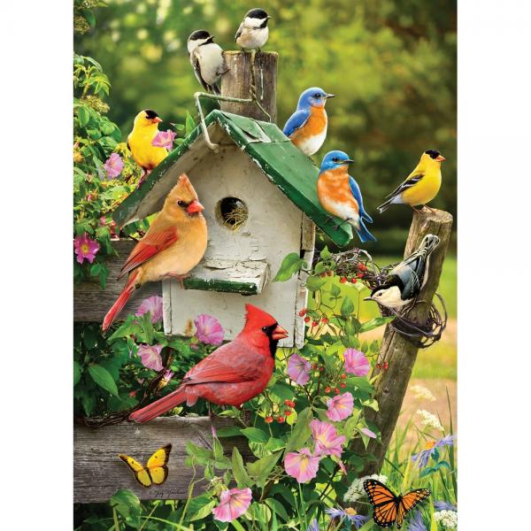 Cobble Hill Summer Birdhouse 500 Piece Puzzle