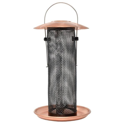 Petite Copper Finish Thistle Feeder