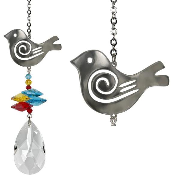 Crystal Fantasy Bird Suncatcher