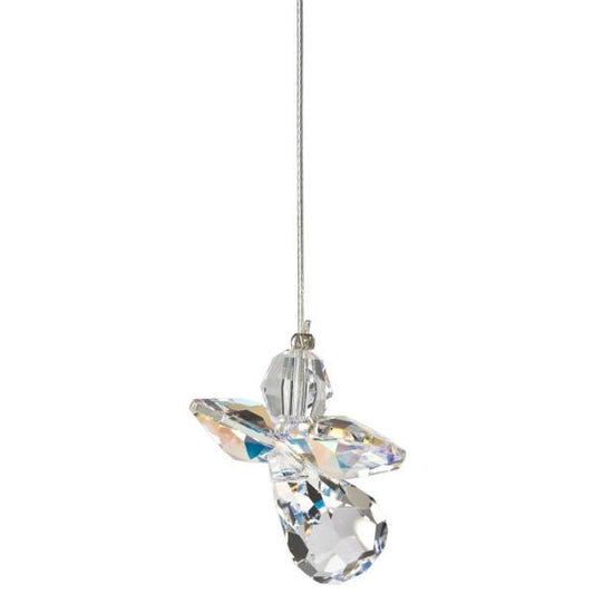 Crystal Guardian Angel Aurora Borealis Suncatcher