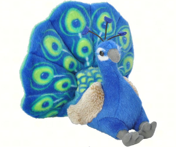 Plush Peacock 8 inch