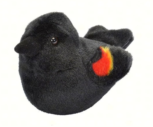 Plush Red Winged Blackbird