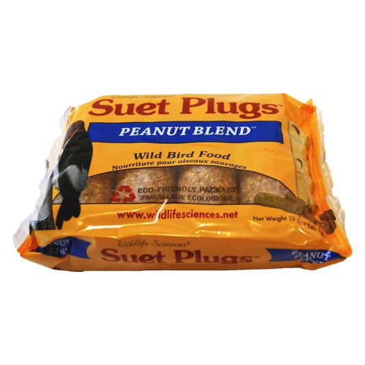 Peanut Blend Suet Plug 11 oz